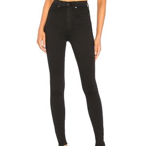 Dr. Denim High-Waist Black Jeans Size XS NWT